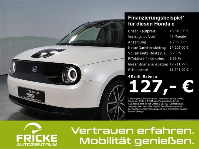 Honda e Advance +Park-Assistent+Panoramadach+Navi+Rück