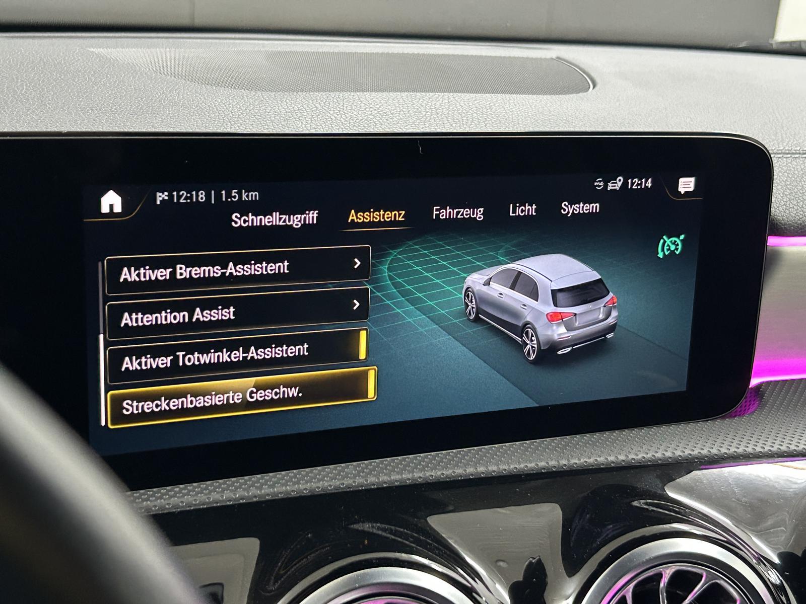 Mercedes-Benz A 250 e Progressive+360°+HUD+Burmester Surround