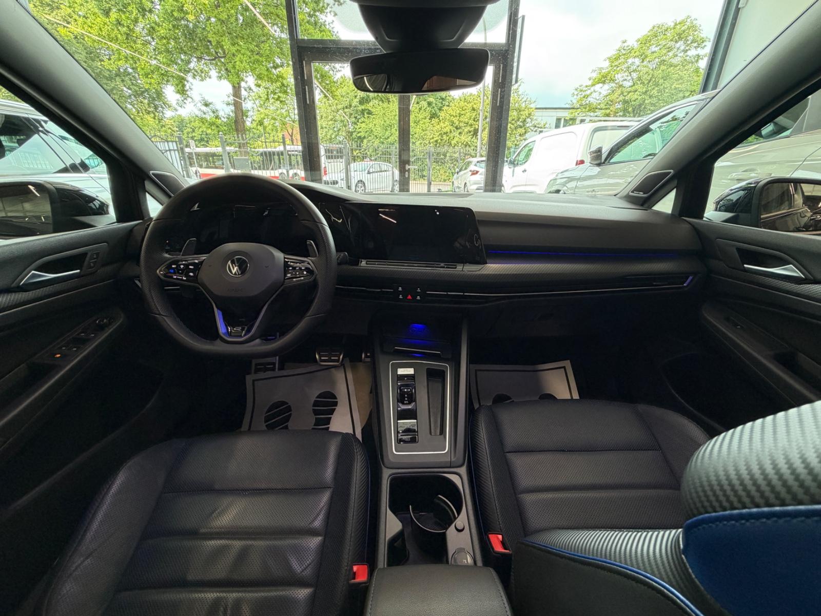 Volkswagen Golf 8 R Performance Harman Kardon Vollleder Headup, миниатюра 23