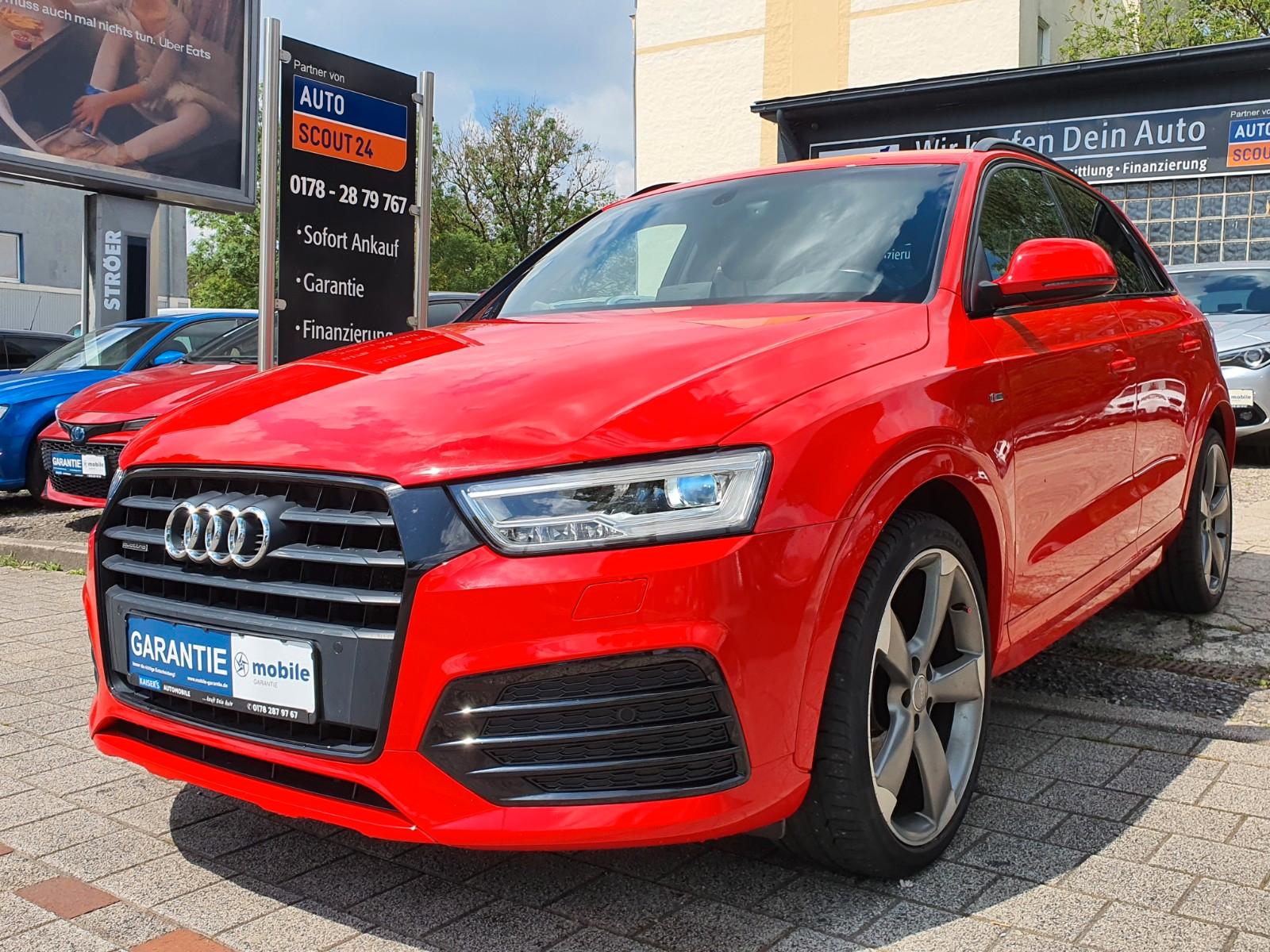 Audi Q3 185PS*S LINE*TÜV NEU*QUAT*NAVI*LEDER*XENON
