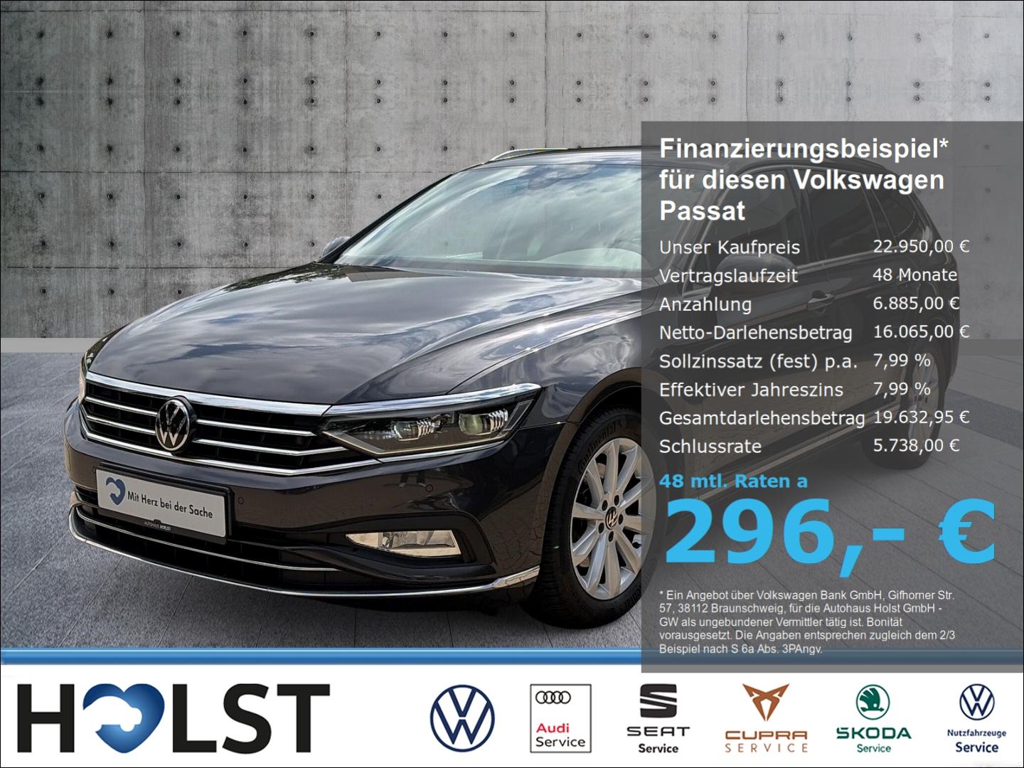 Volkswagen Passat 2.0TDI DSG Elegance AHK Nav Kamera