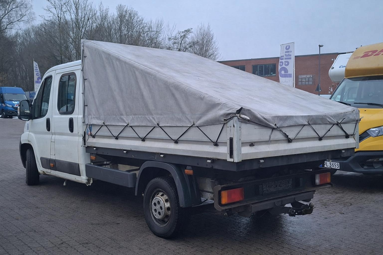 Peugeot Boxer 2.2 Pritsche Plane DOKA*AHK*RADIO*