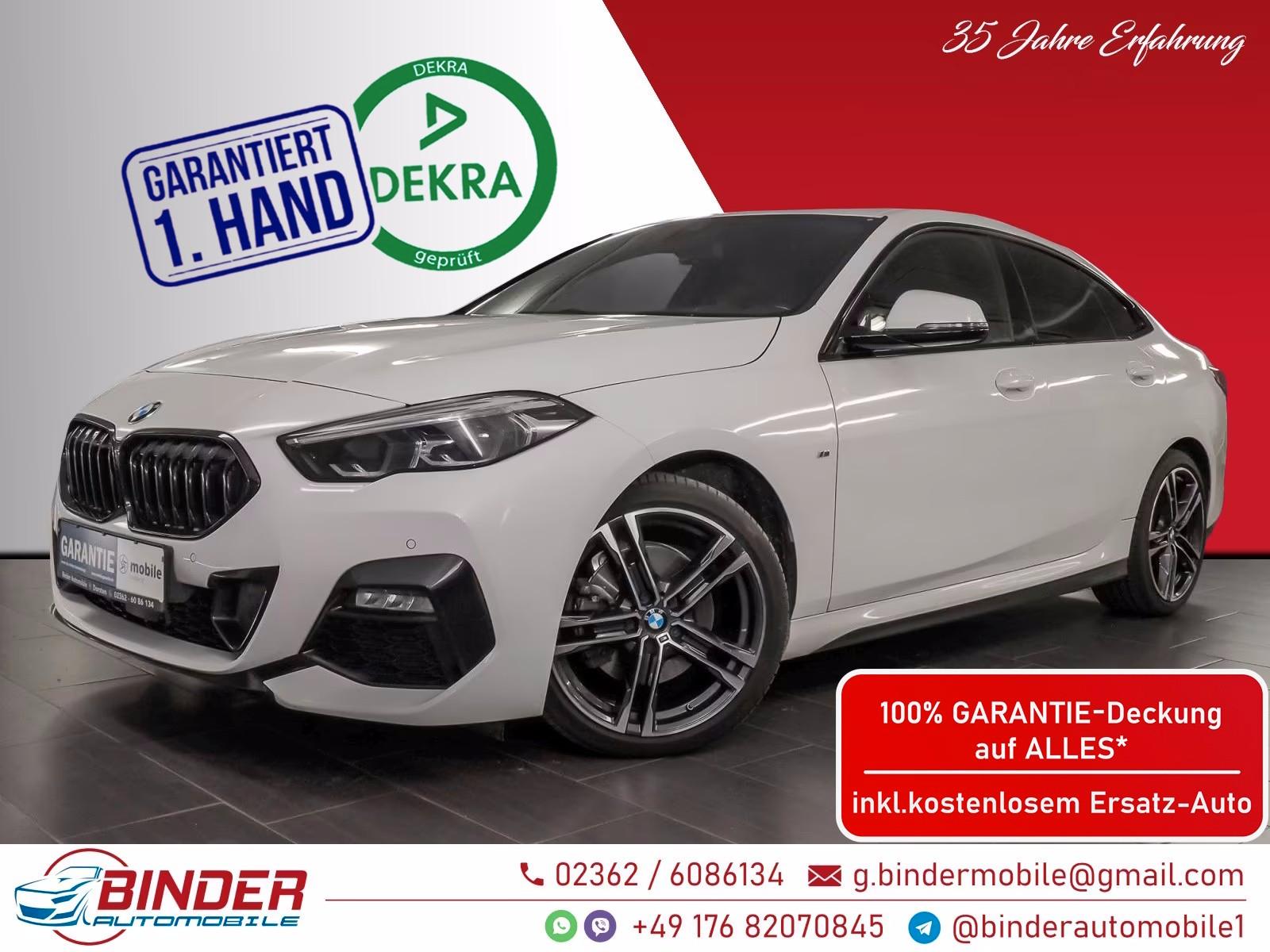 BMW 218 Gran*M SPORT*8xALU*AHK*GARANTIE*HAGELSCHADEN