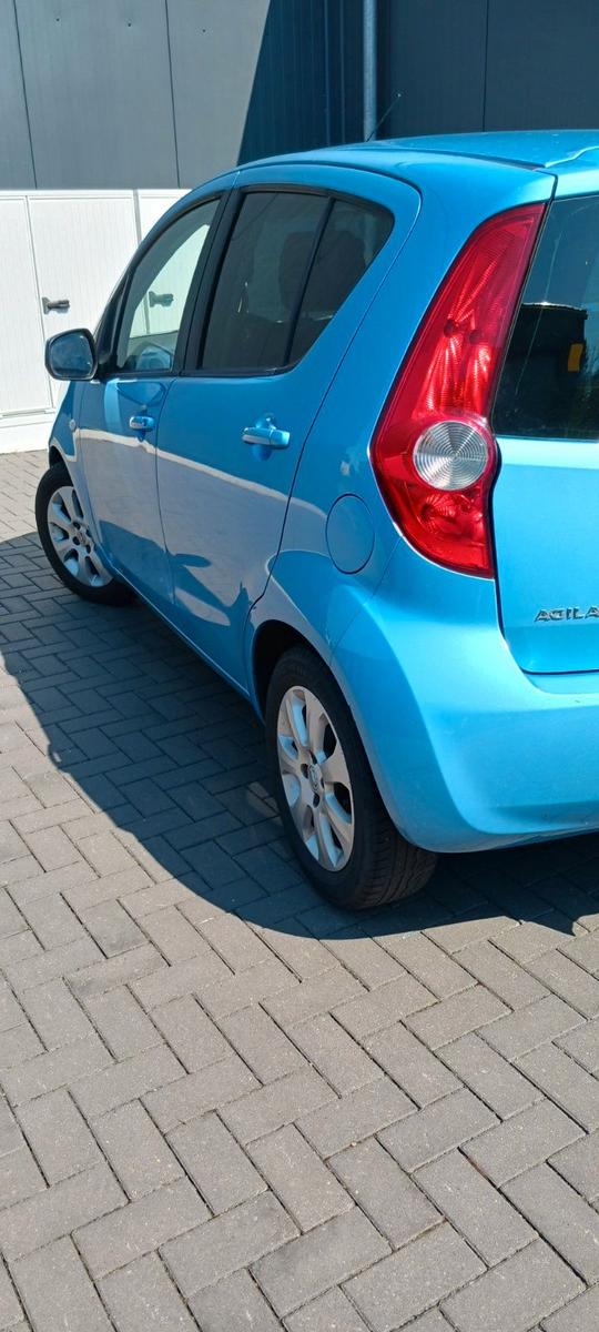 Opel Agila 2008 — rear view