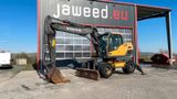 Volvo EW 140 D / Schild / 2x Patzen / Schnellwechsler - Volvo Mobilbagger Ew