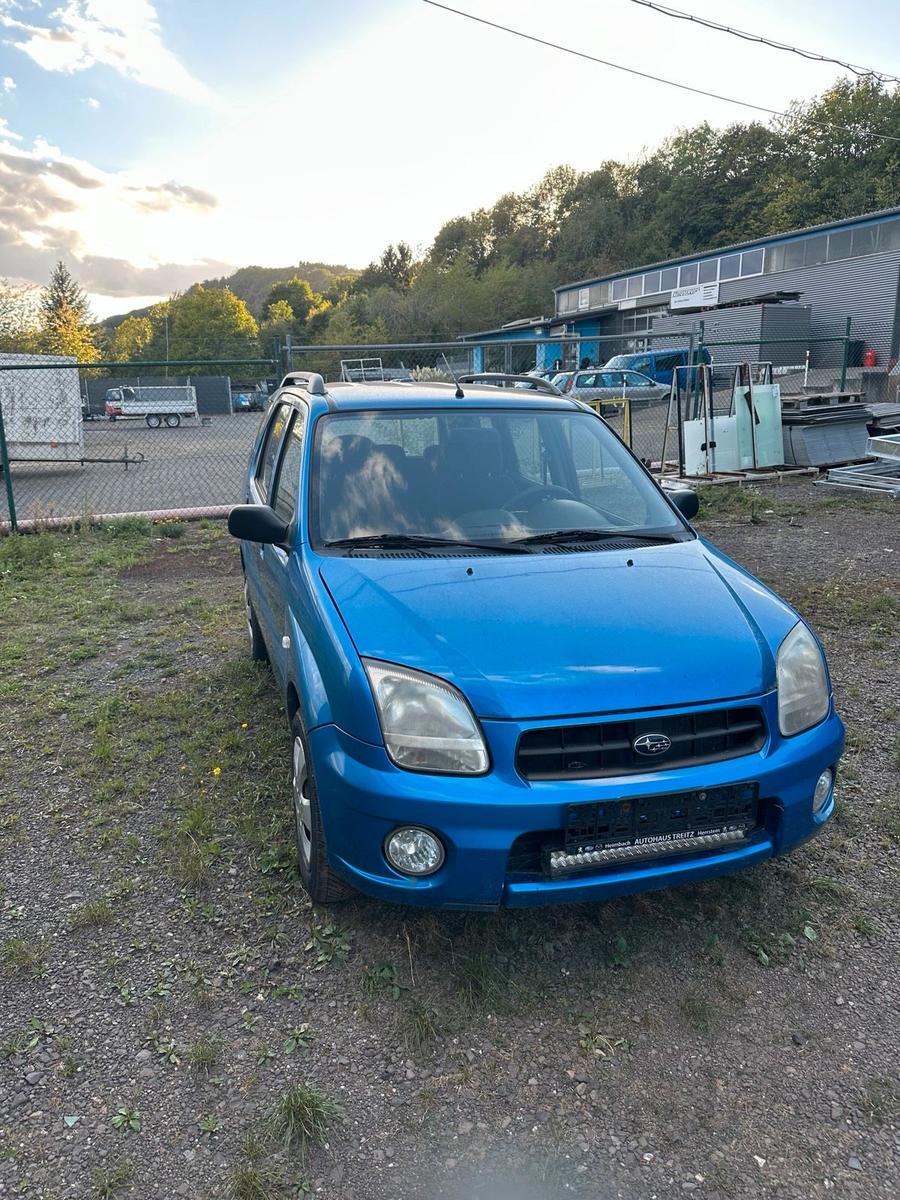 Subaru Justy 2004 — rear view