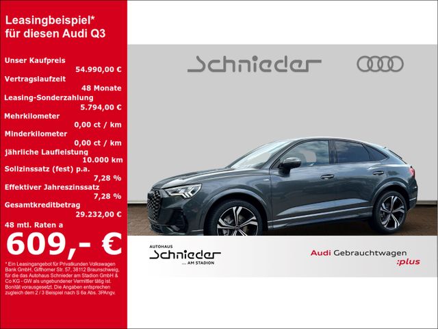 Audi Q3 SLINE 40 TFSI QUATTRO,MATRIX,VIRTUAL,AHK,PDC