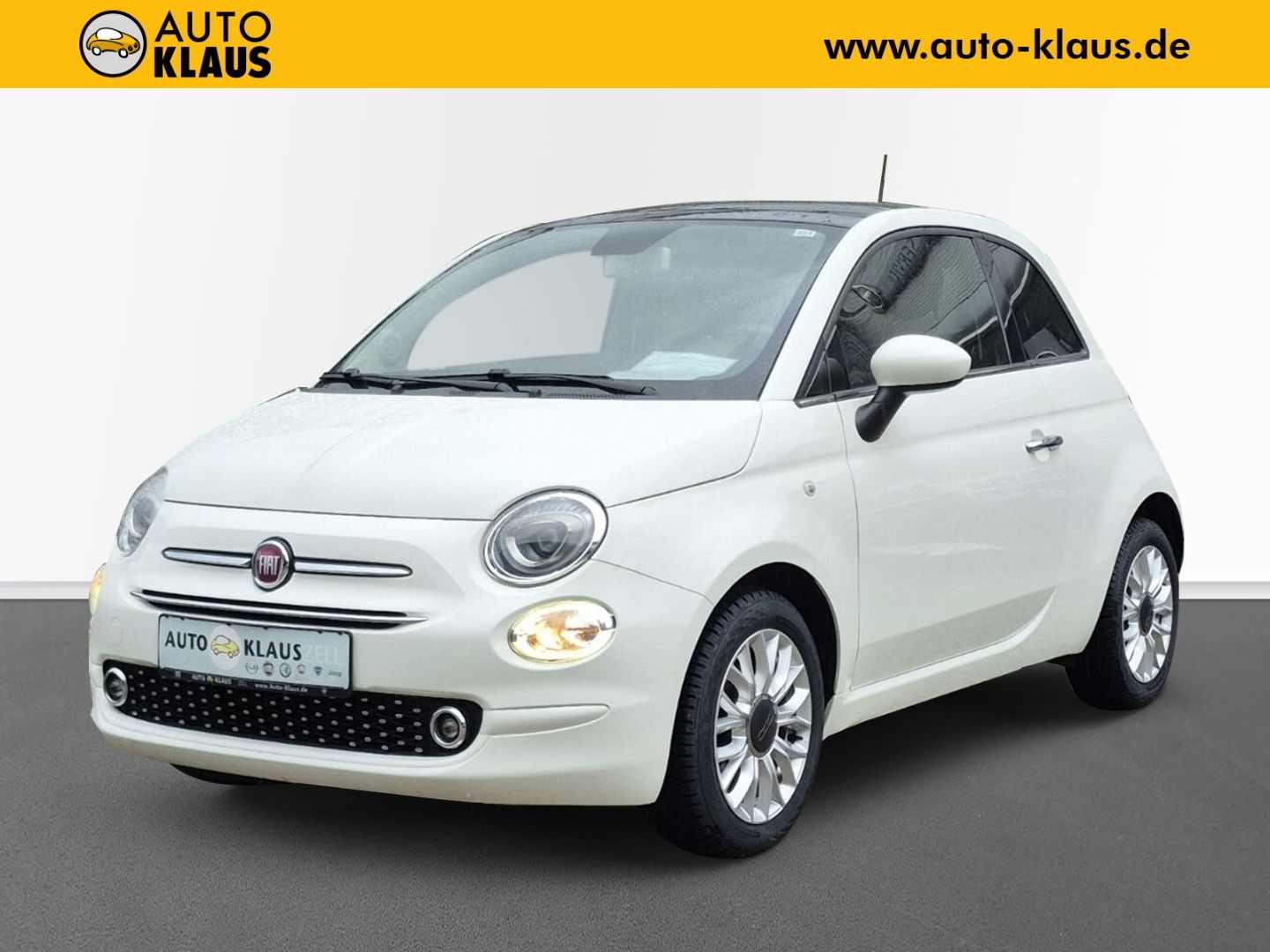 Gebrauchtwagen Fiat 500 500 Lounge Schiebedach Navi PDC AppleCarPlay in Zell/Mosel