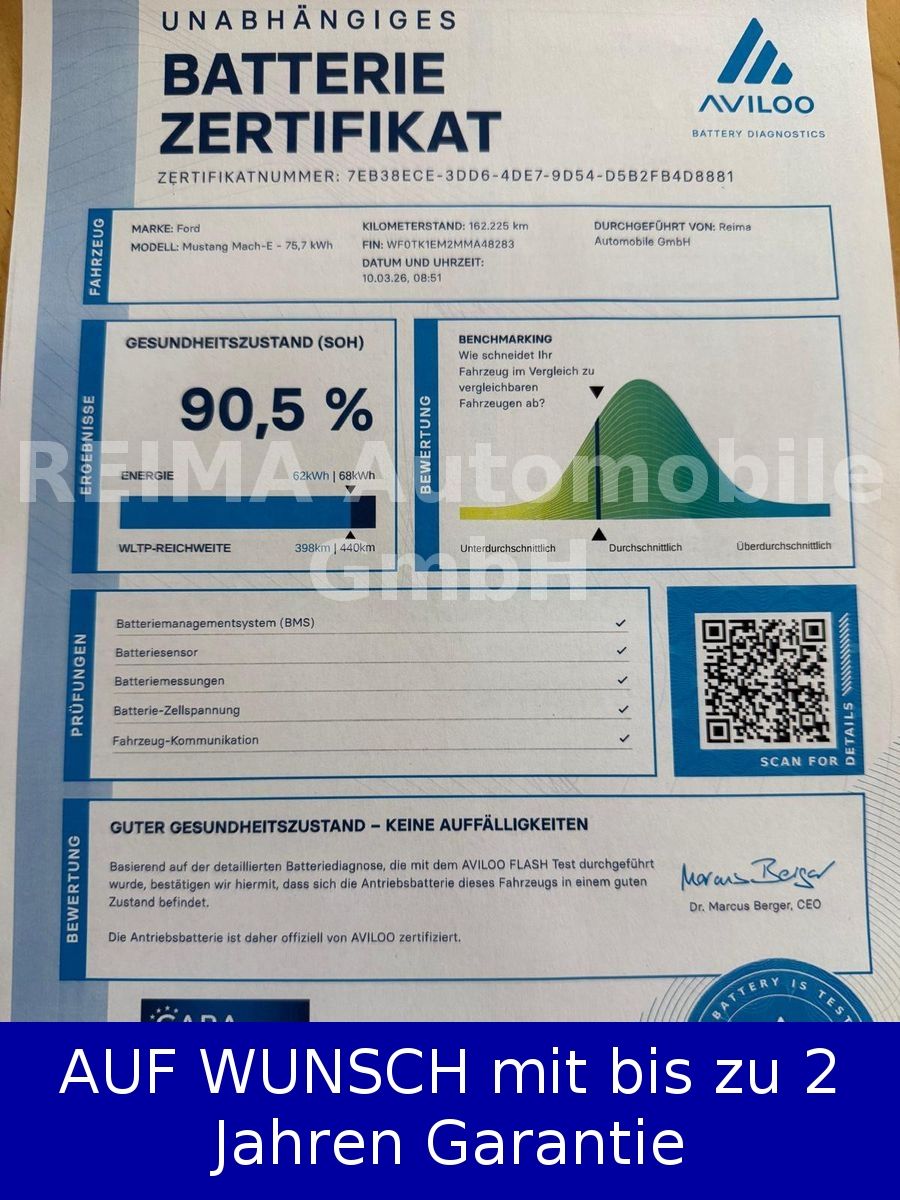 Fahrzeugabbildung Ford Mustang Mach-E , Pano, B&O, LED, ACC,