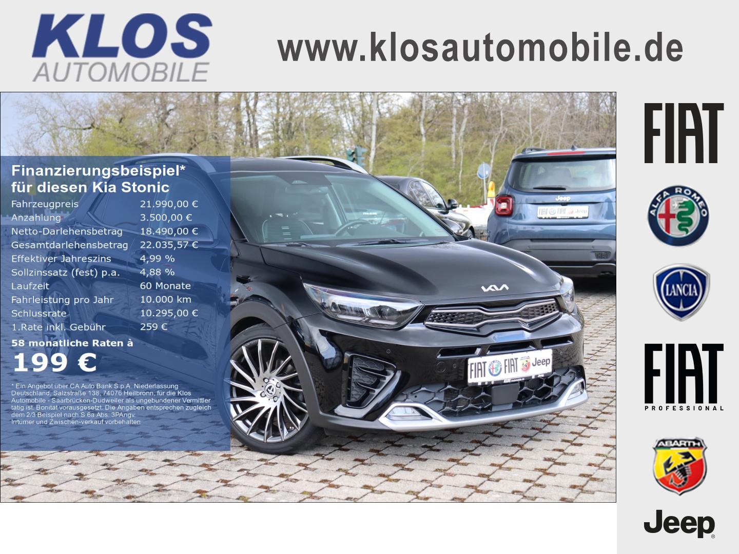 Kia Stonic GT-LINE 1.0 T-GDI NAVI GLASDACH TECHNOLOG