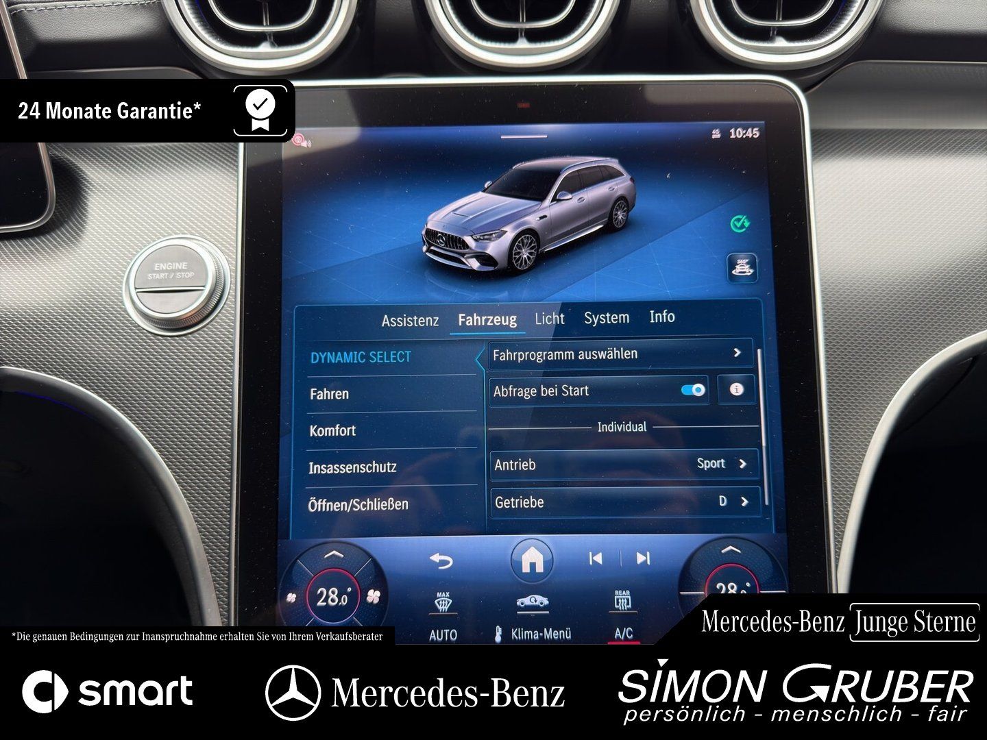 Fahrzeugabbildung Mercedes-Benz C 63 T S E Performance Pano HUD Sitzklima AHK