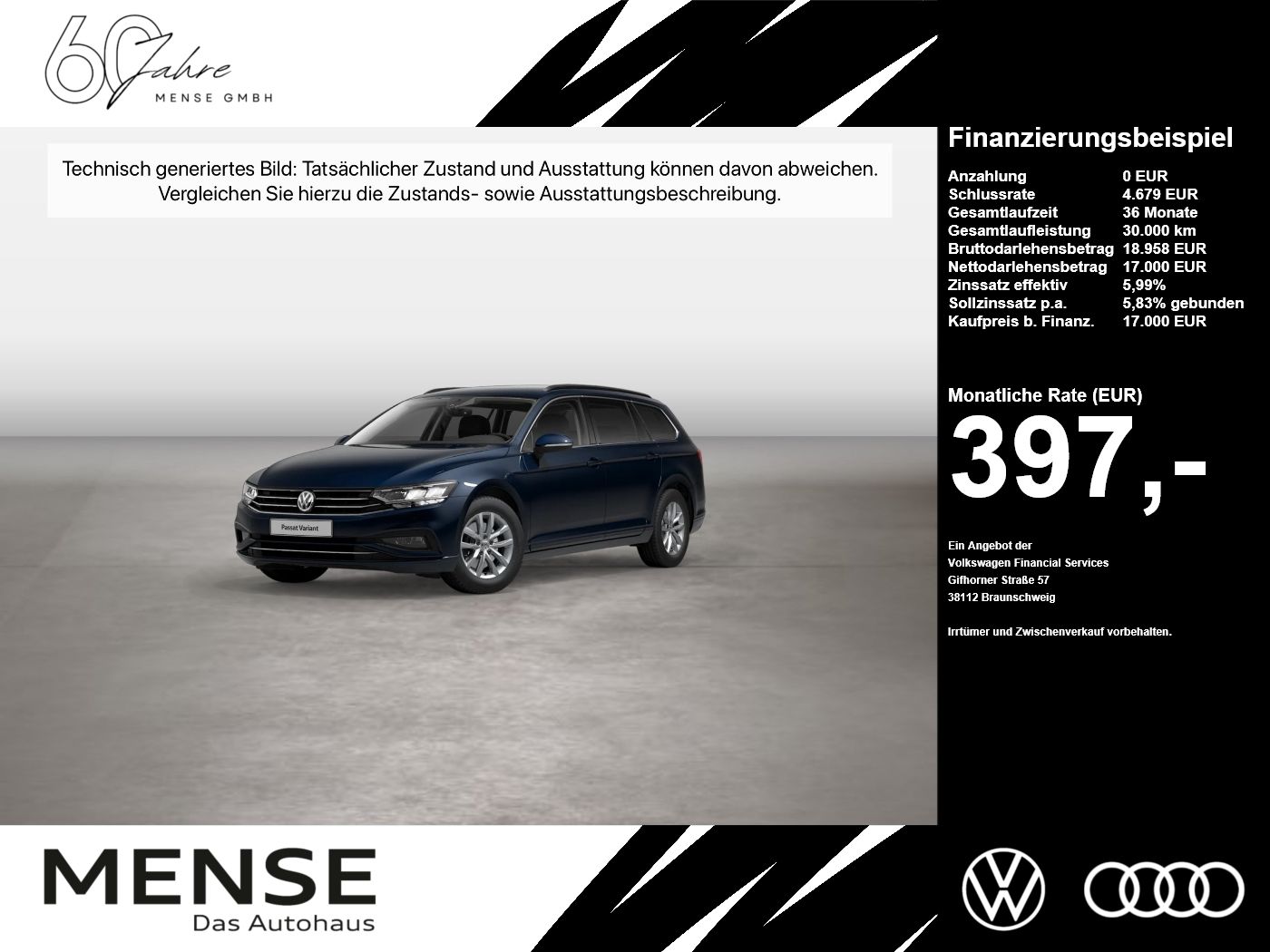 Volkswagen Passat Variant 2.0 TDI DSG Business CarPlay AHK