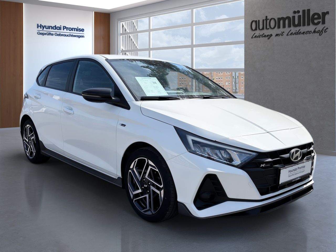 Fahrzeugabbildung Hyundai i20 N-LINE LED*KAMERA*NAVI*CARPL*TEMP*SPURH*USB*