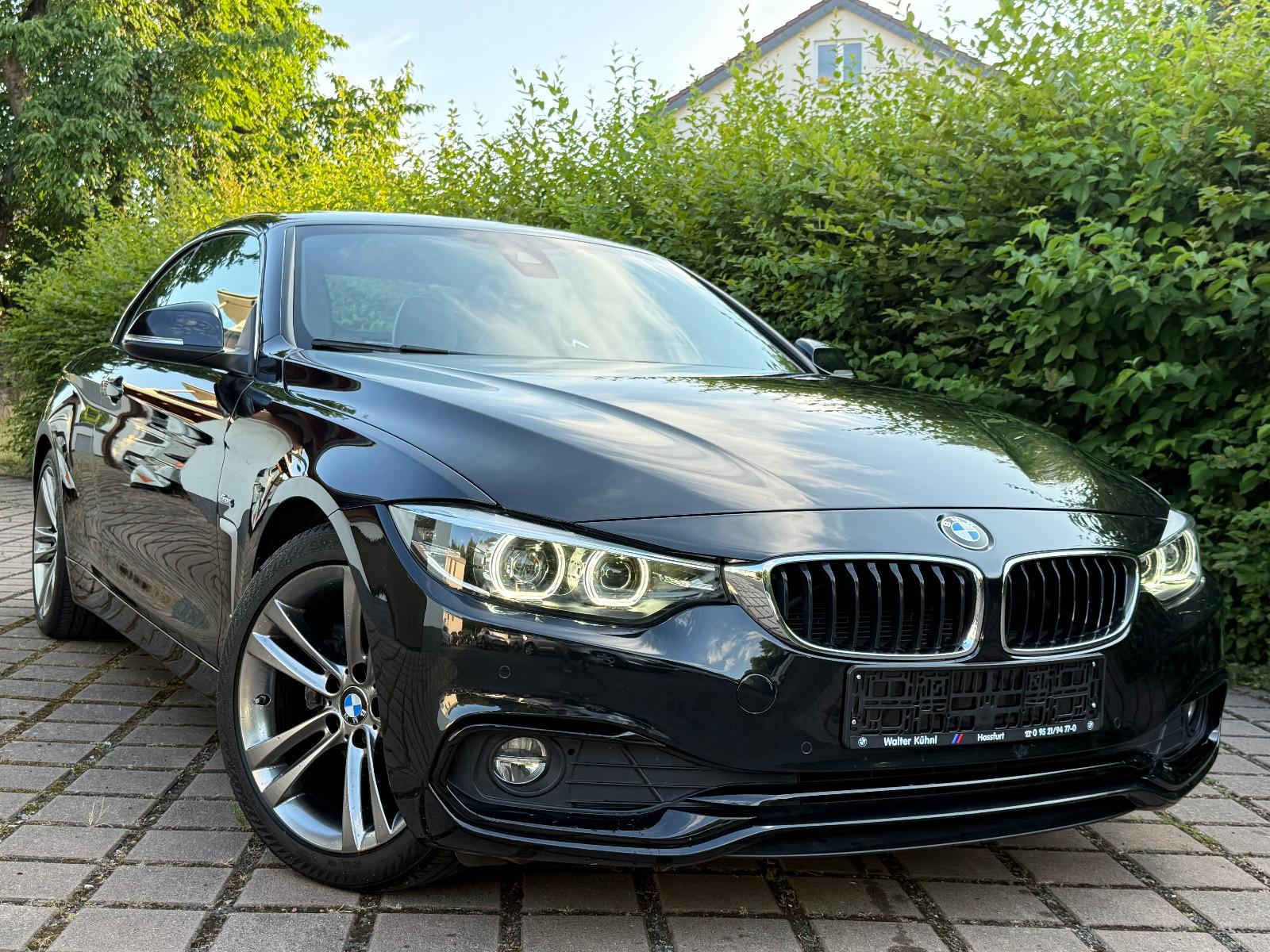 BMW 420 4 Cabrio 420 d Sport Line Top!