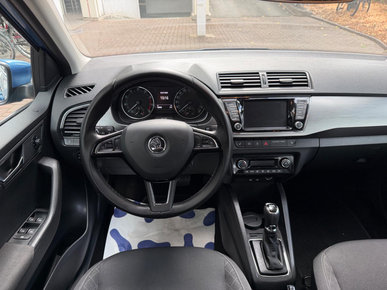 Skoda FabiaStyle/Klima.A/Sitz-H/PDCx2/Garantie/Tüv-Neu