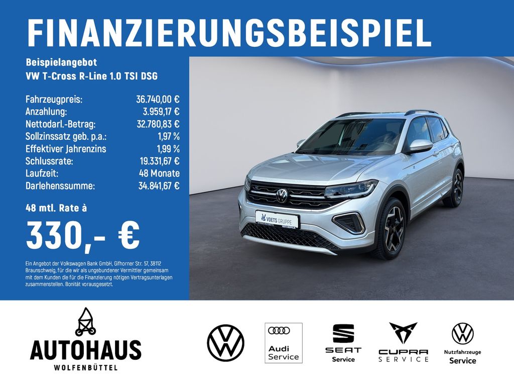 Volkswagen T-Cross R-Line 1.0 TSI DSG