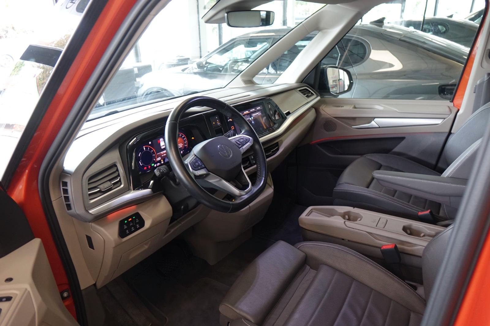 VOLKSWAGEN T7 MULTIVAN LIFE eHYBRID 150ch - PORTES ÉLECTRIQUES - CUIR - SIÈGES VENTILÉS ET MASSANTS - MATRIX LED - ACC