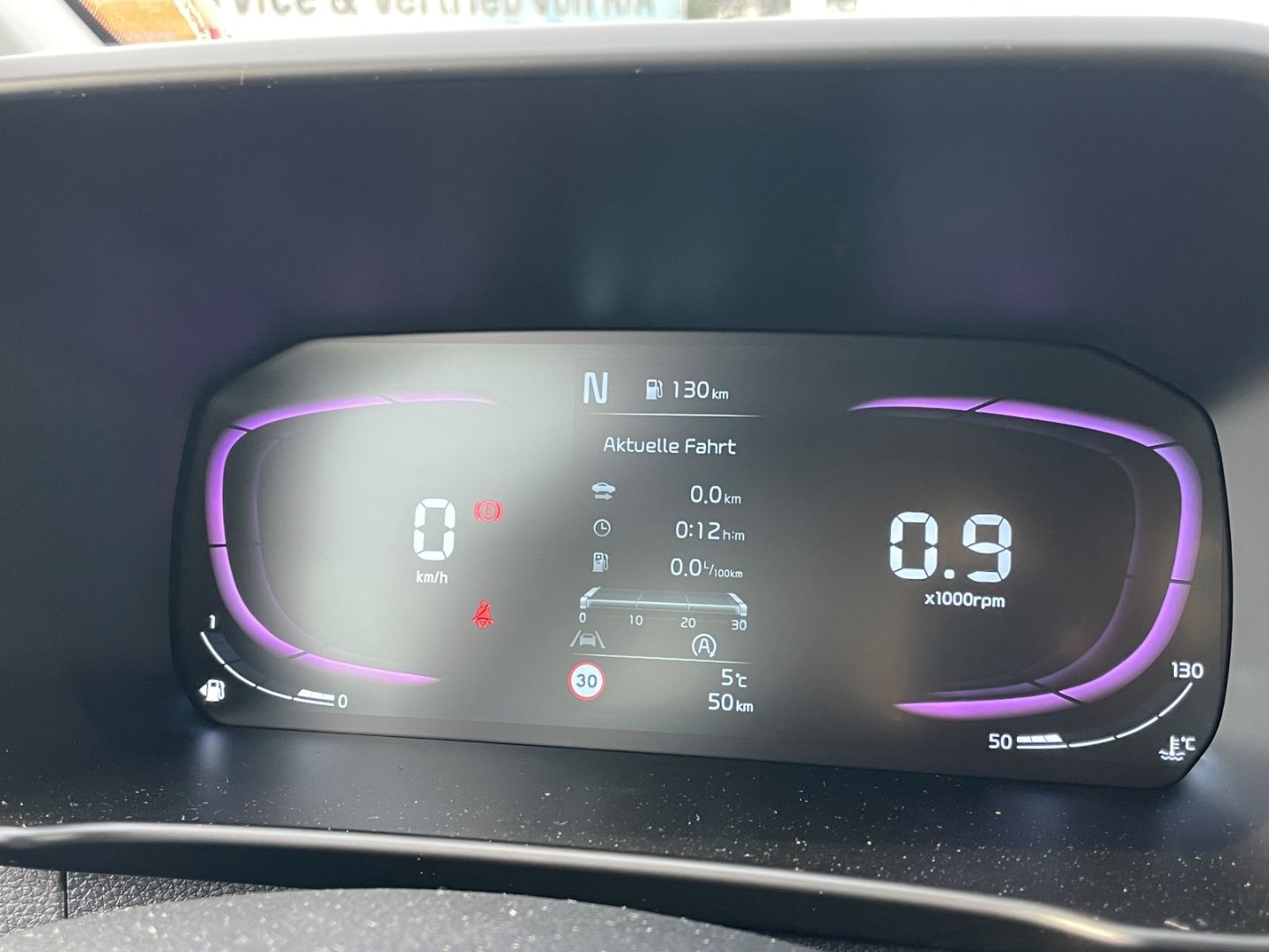 Fahrzeugabbildung Kia Picanto Vision Spurhalteass Verkehrszeichenerk