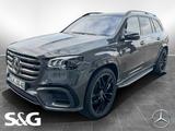 Mercedes-Benz GLS 450 d 4M AMG MBUX+360°+M-LED+Pano+AHK+Standh - Mercedes-Benz GLS 450: Grau, Vollleder