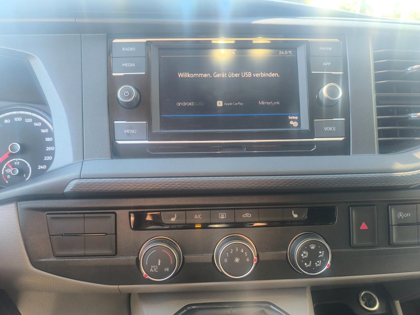 Volkswagen T6 Kombi T6.1 Kombi 2.0TDI 9-Sitzer AHK PDC Sitzheizung, миниатюра 16