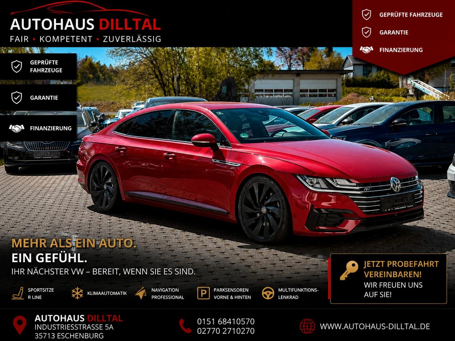 Volkswagen Arteon R-Line 4Motion;#Finanzierung 272 PS