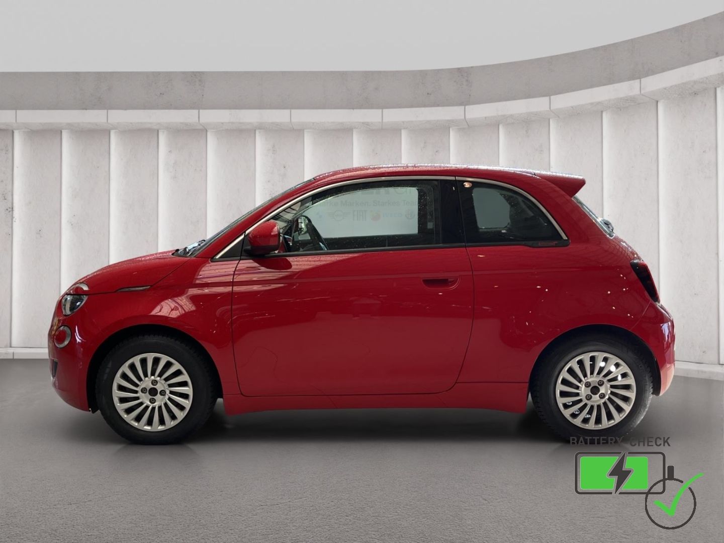 Fiat 500e Red Navi Memory Sitze Apple CarPlay Android imagem 3