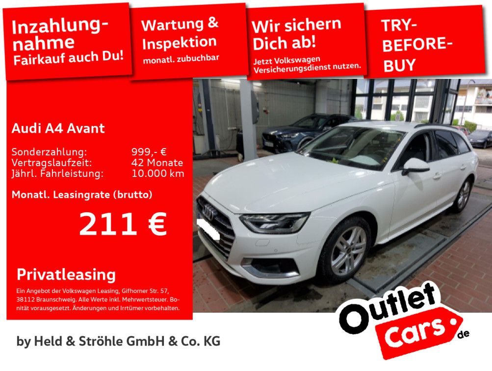 Audi A4 Avant advanced 40 TDI ACC AHK HuD MATRIX VIRT