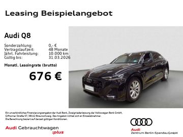 Audi Leasingangebot: Audi Q8 45 TDI qu. tiptronic *MATRIX*HuD*AHK*LUFT*