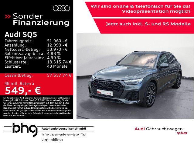 Audi SQ5 V6TDI quattro tiptronic AHK PanoDach B+Osoun imagem 2