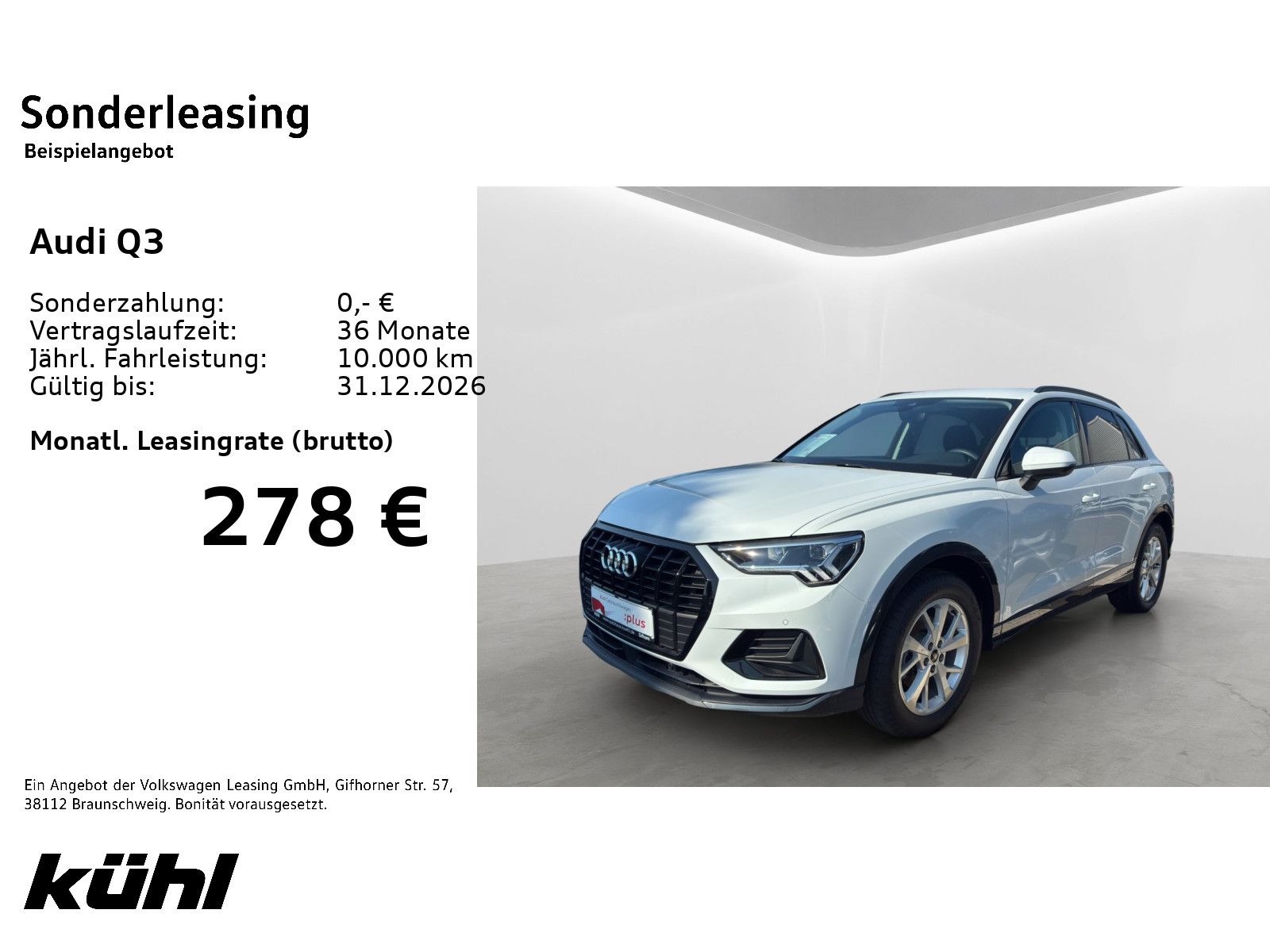 Audi Q3 35 TFSI S tronic Advanced LED/ACC/Navi/AHK