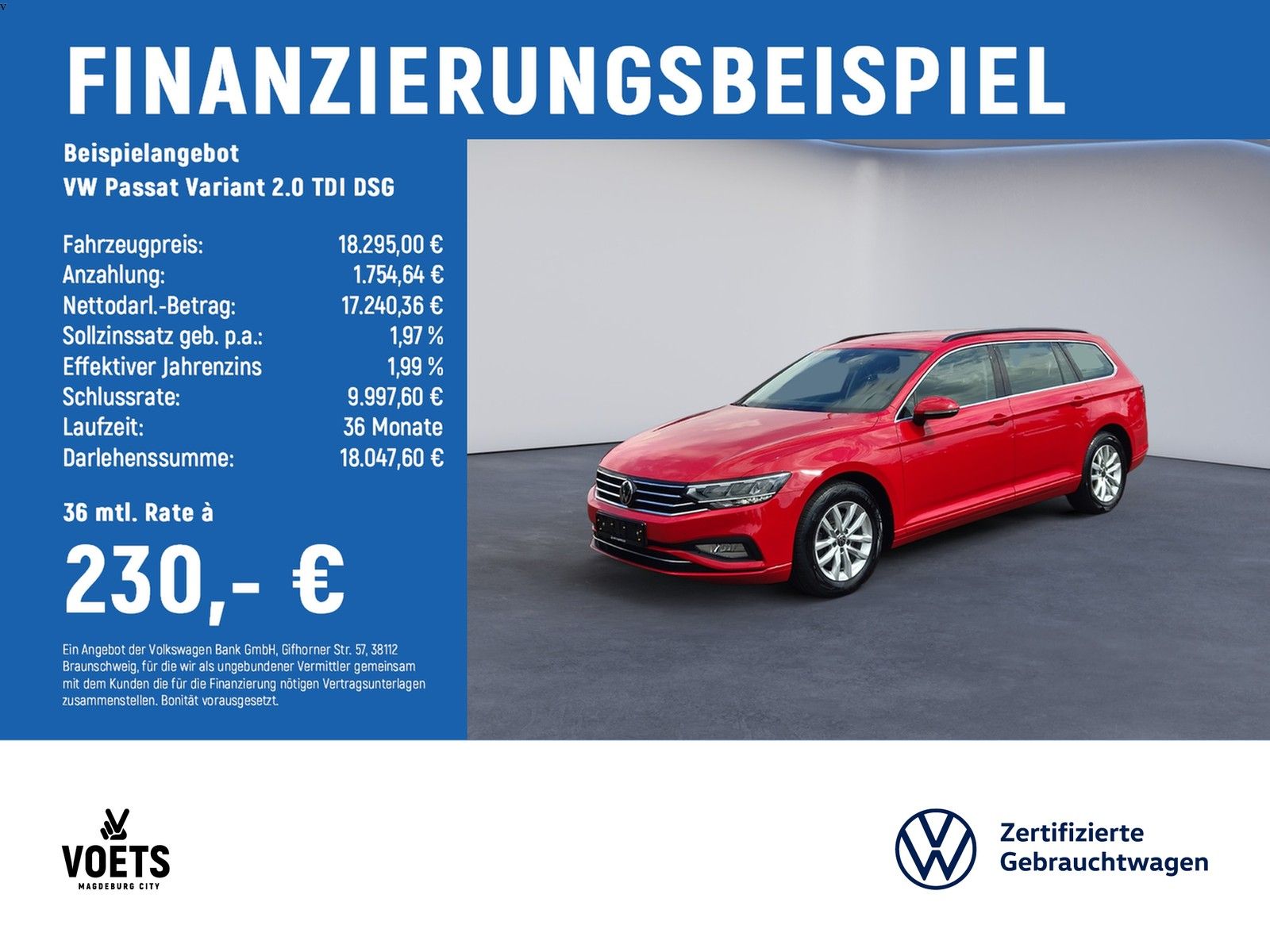 Volkswagen Passat Variant 2.0 TDI DSG Business LED+NAVI+ACC