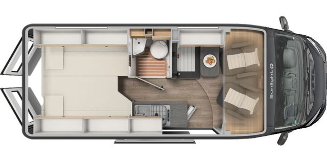 Sunlight Camper Van CLIFF 602 Adventure Edition Automatik