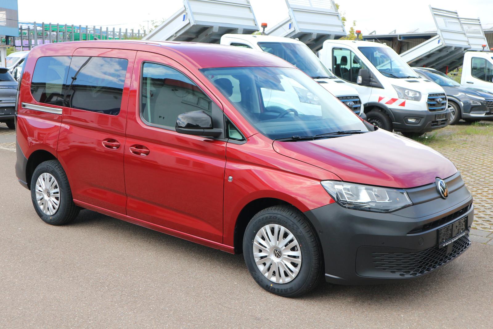 Volkswagen Caddy 2.0TDI 5-Sitzer Schlafgestell mit Matratze