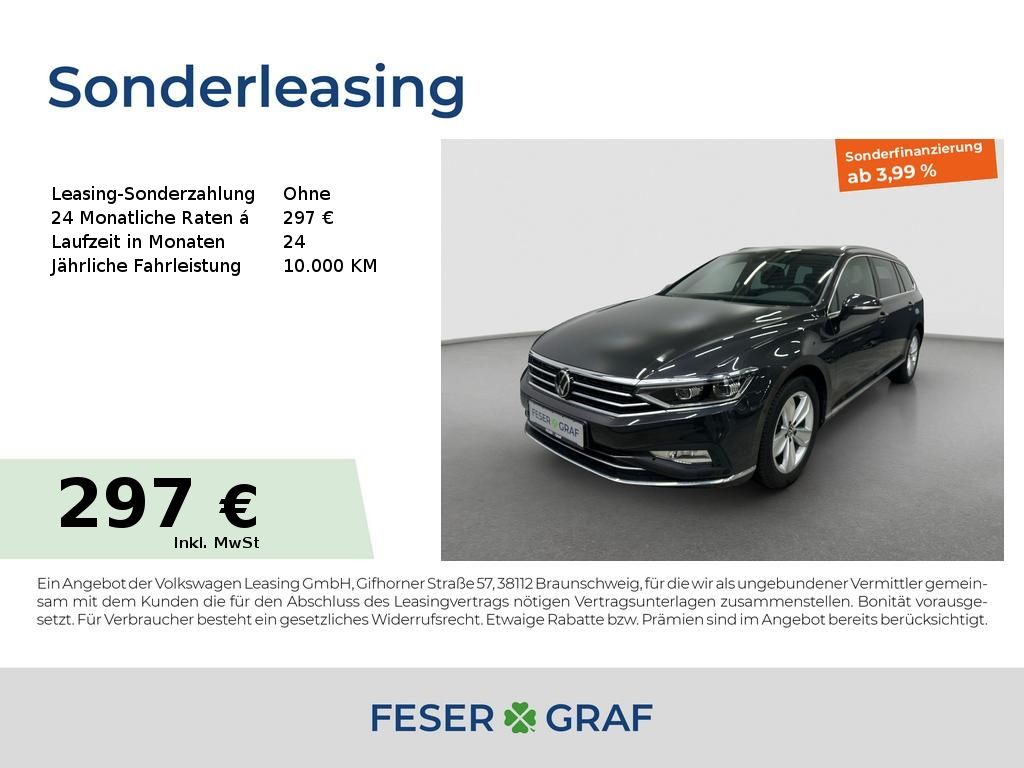 Volkswagen Passat Variant Elegance 2.0TDI 110kW DSG AHK Kam