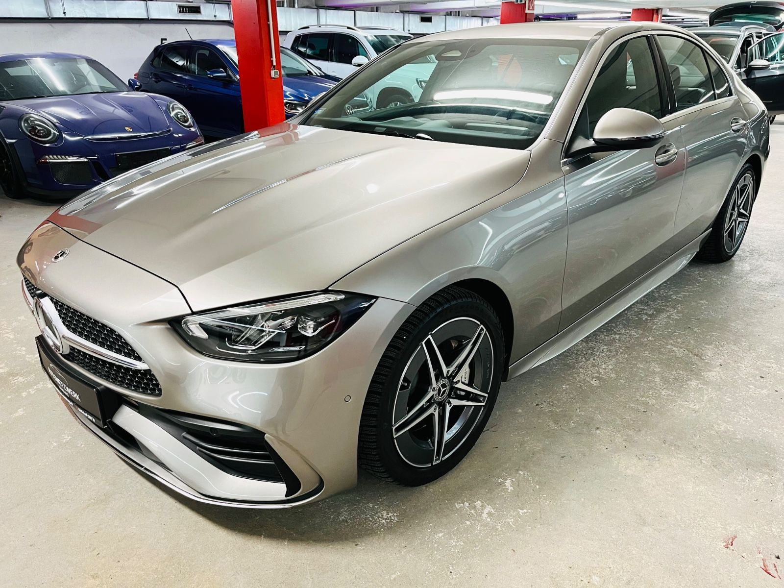 Mercedes-Benz C 220 d 9G AMG Line LED|VirtualCockpit|Distronic