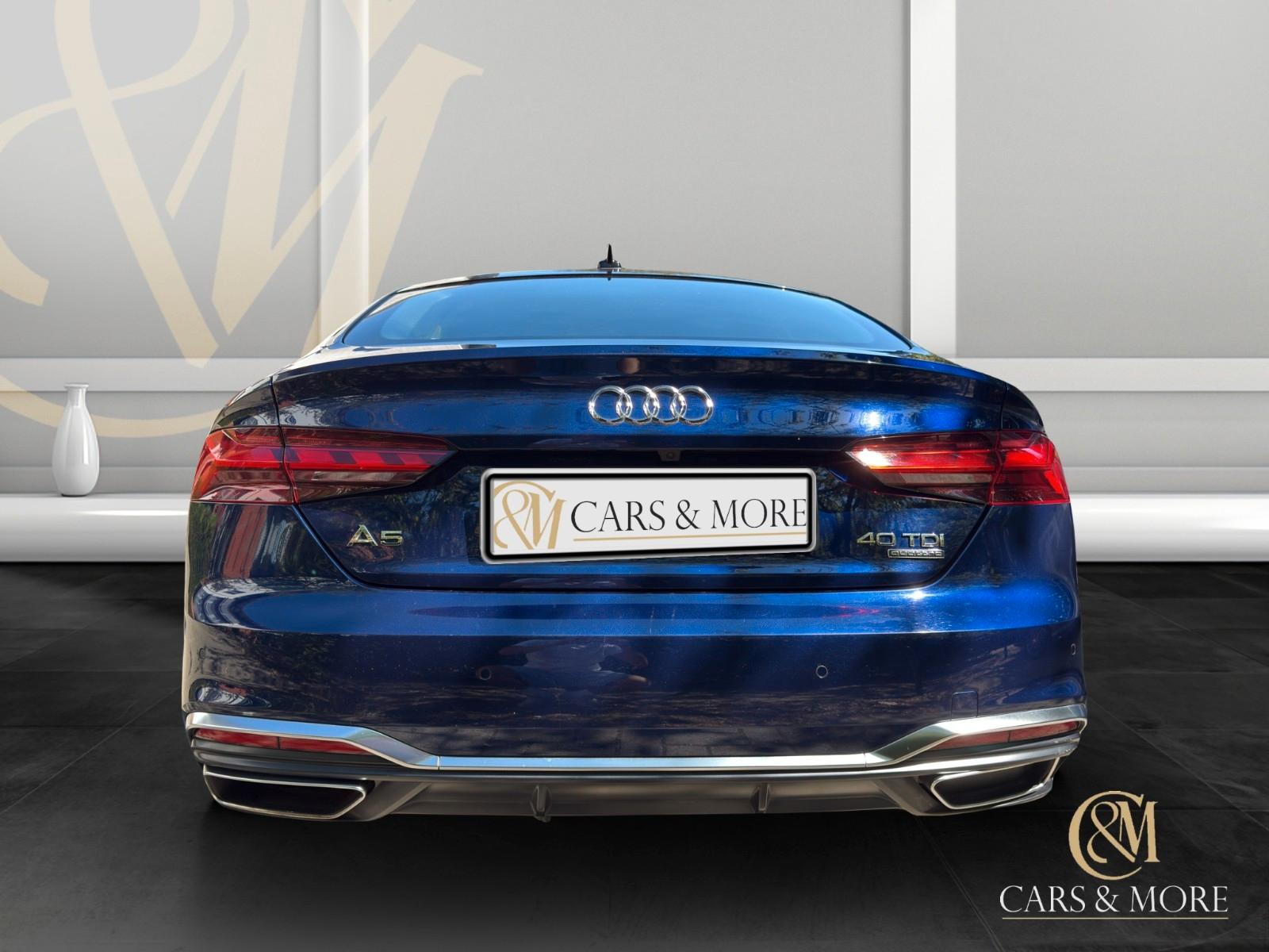 Audi A5 Sportback 40 TDI qu S line Leder Navi RFK ACC, миниатюра 5