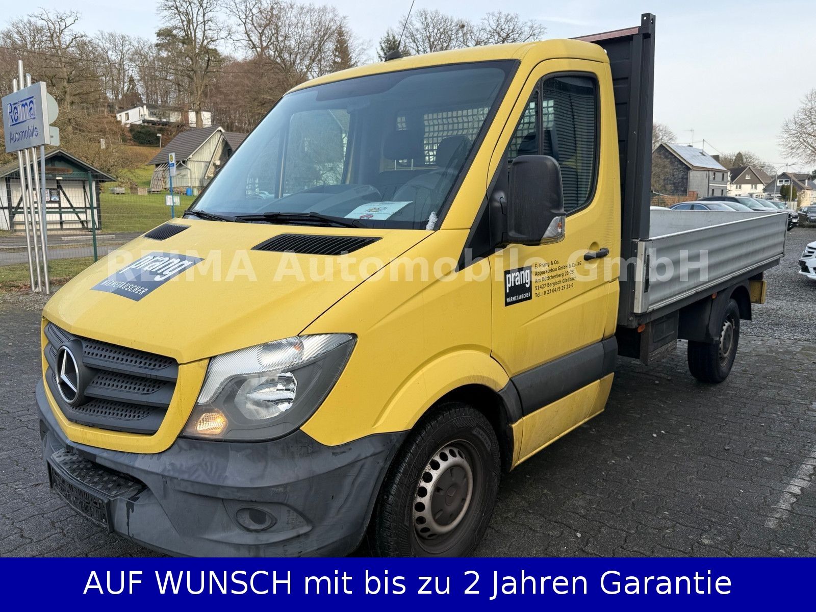 Fahrzeugabbildung Mercedes-Benz Sprinter II Pritsche  314 CDI, AHK