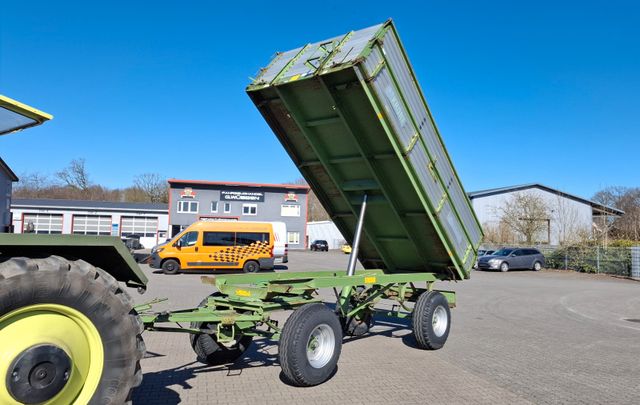 Krone DK 220-8 Dreiseitenkipper Alu grün 8t BJ. 1994