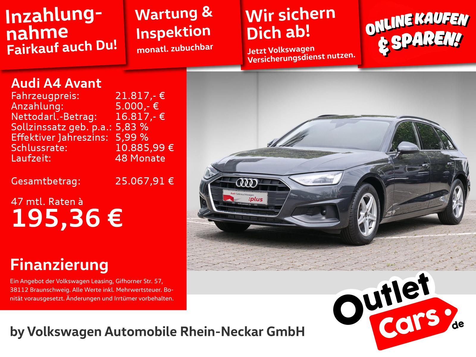 Audi A4 Avant 35 TFSI AHK PDC H+V Business Paket uvm.