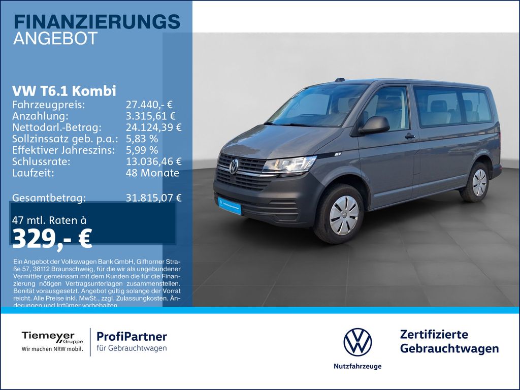 Image of Volkswagen T6 Kombi