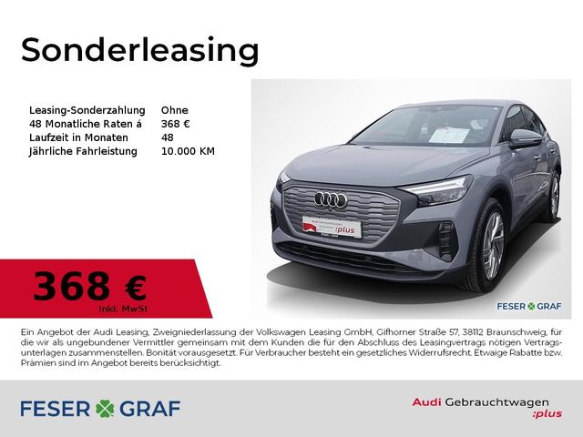 Audi Q4 Sportback 35 e-tron ACC/PDC V+H/Klima-Paket