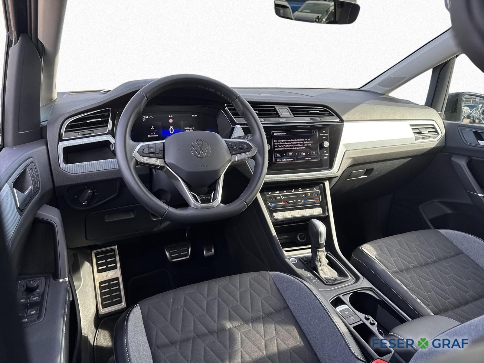 Volkswagen Touran 1.5 TSI DSG GOAL AHK NAVI KAM ACC APP SHZ, миниатюра 9