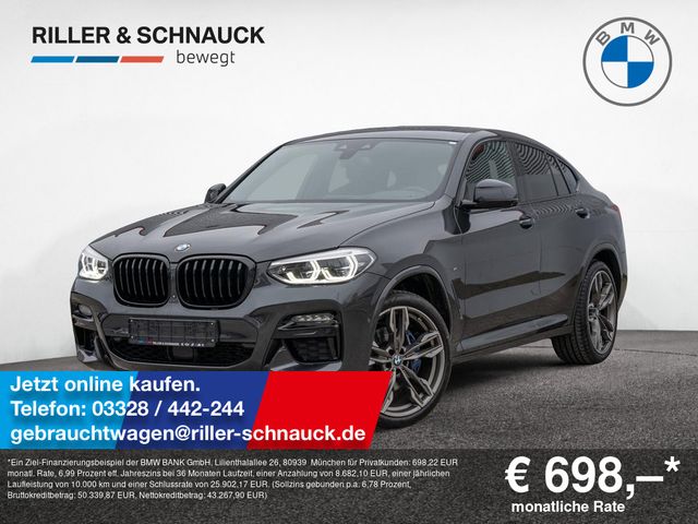 BMW X4 M40d 360°+PANO+STANDHZ+AHK+HUD+NAVI+LEDER+