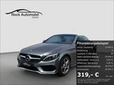Mercedes-Benz C 200 Cabrio 9G AMG NAVI AHK KAMERA SHZ 2.Hand * - silberne Mercedes-Benz C-Klasse