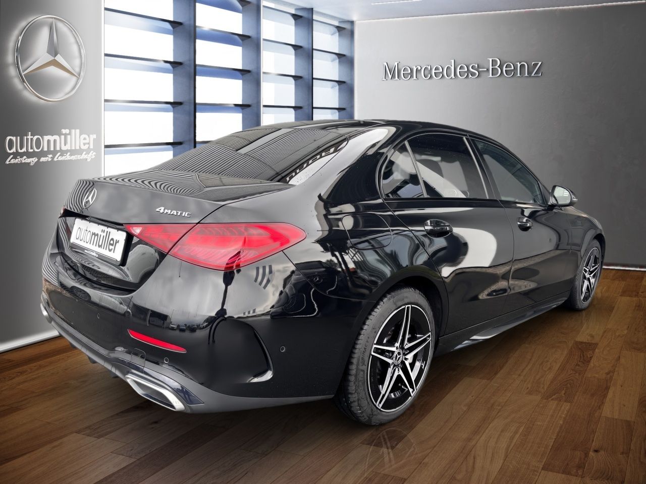 Fahrzeugabbildung Mercedes-Benz C 300 e 4M ACC AUT DynLicht Fernlichtass. Kam.