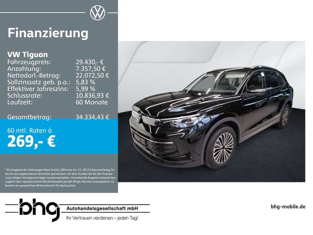 Tiguan 1.5 eTSI DSG GOAL #AHK #KAMERA #LED+ #ACC