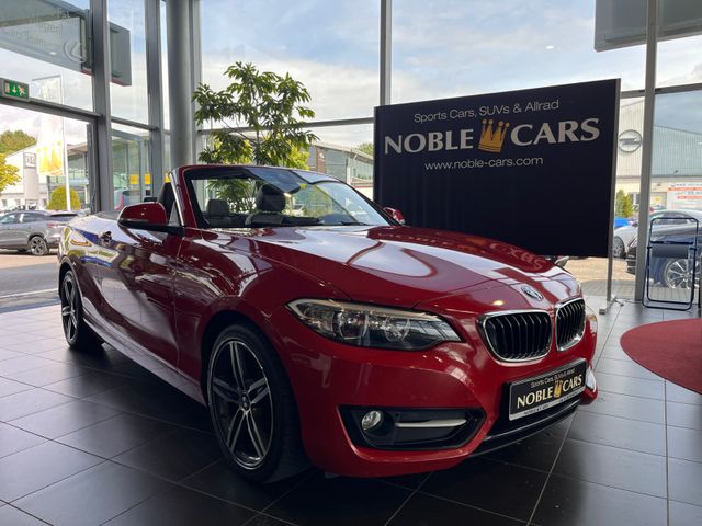 BMW 220d Cabrio KLIMA NAVI ALU