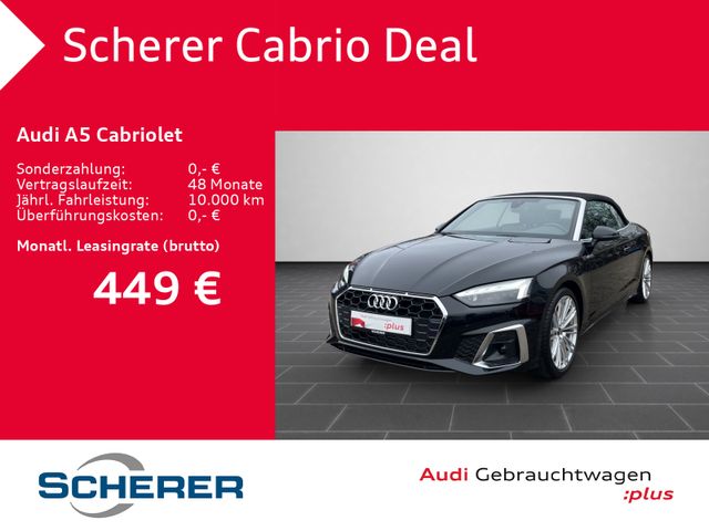 Audi A5 Cabriolet S line 40 TFSI S-LINE S-TRONIC NAVI