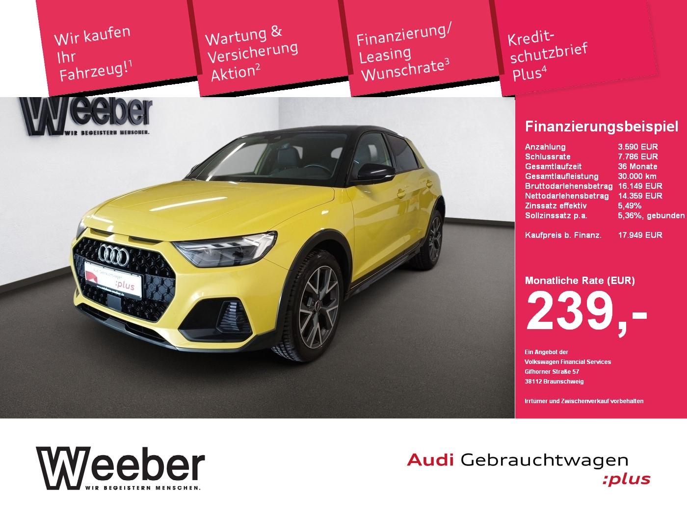 Audi A1 citycarver S tronic *LED*PDC*LM*GRA*BLACK-STY