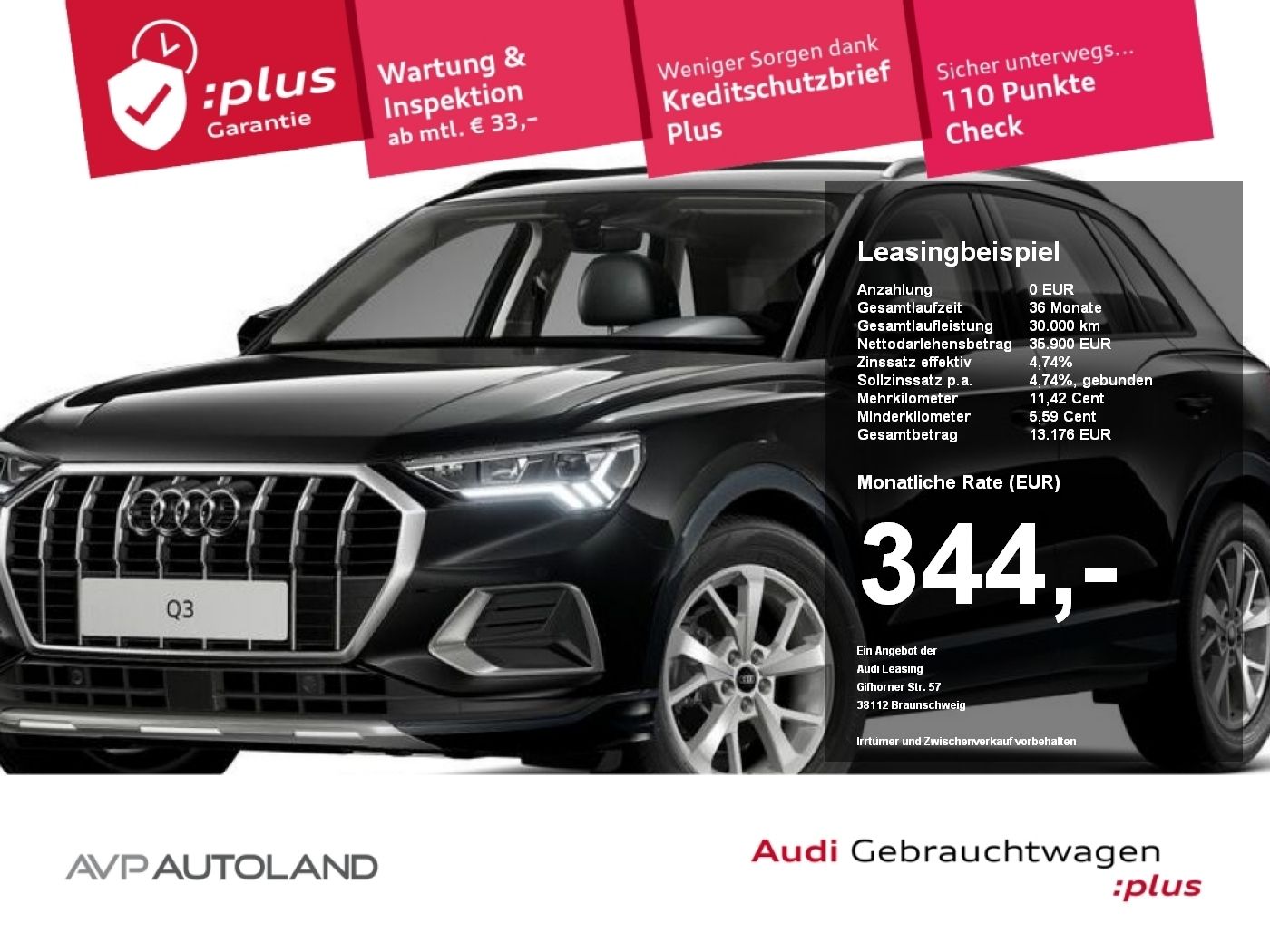 Audi Q3 TFSI Stronic | MMI NAVI PLUS | AHK